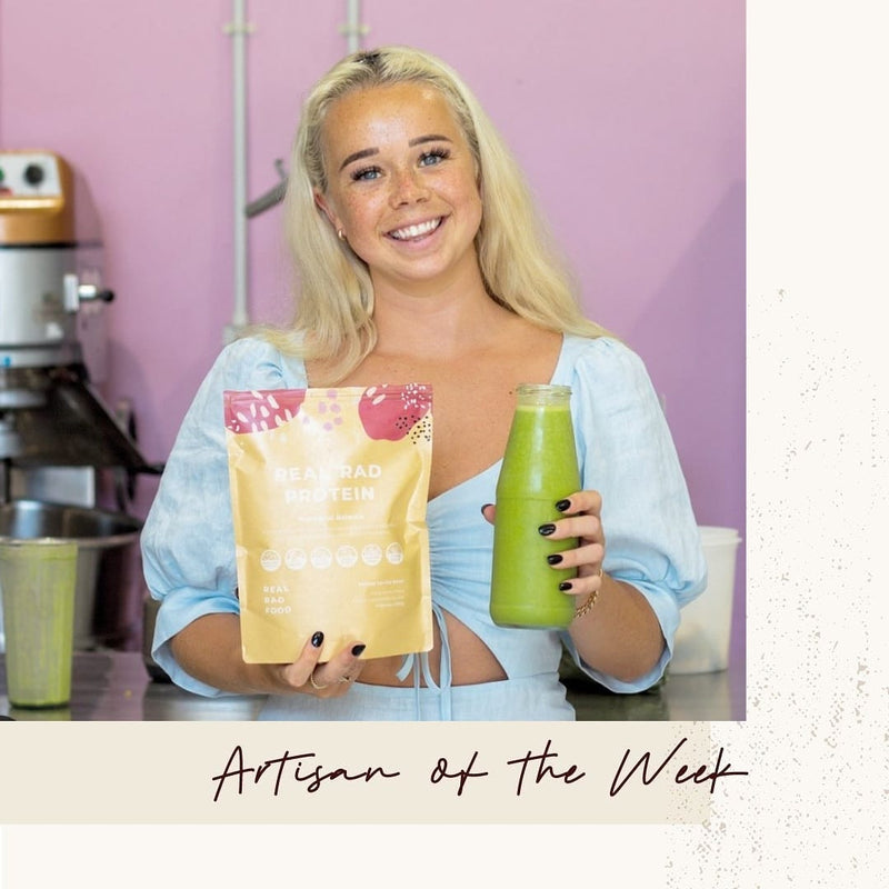 Hannah Melsop, founder and owner of Real Rad Food.