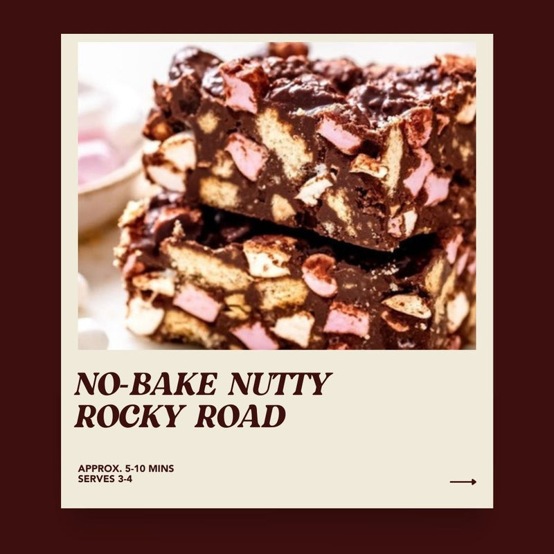 No-Bake Nutty Rocky Road