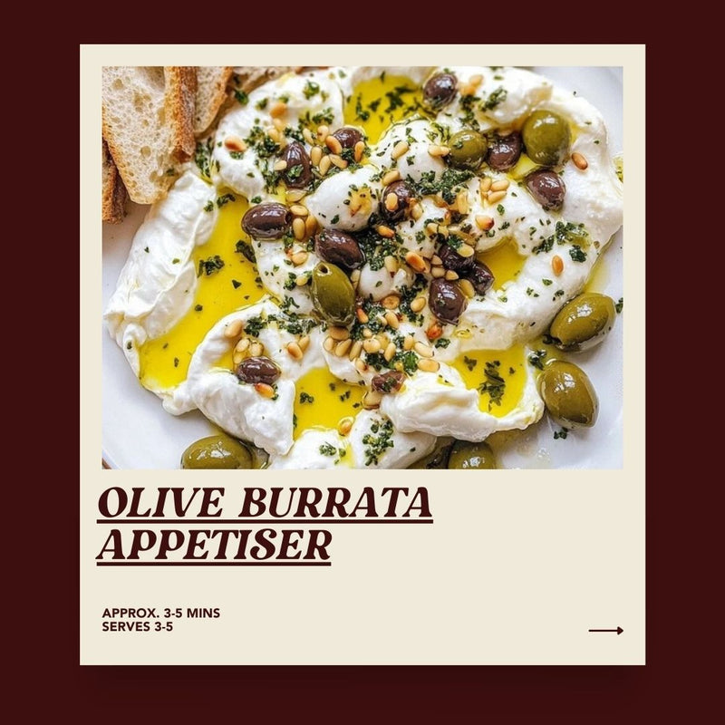 Olive Burrata Appetiser