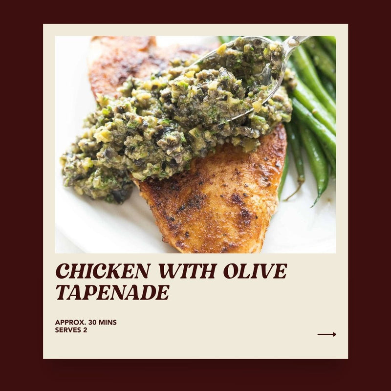 Chicken with Olive Tapenade