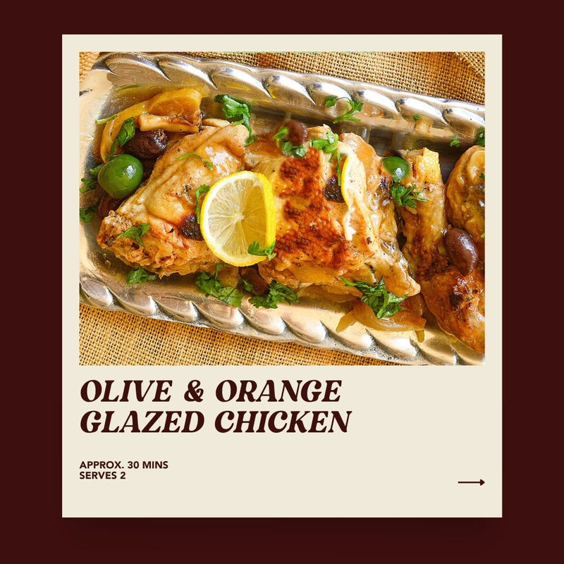 Olive & Orange Glazed Chicken