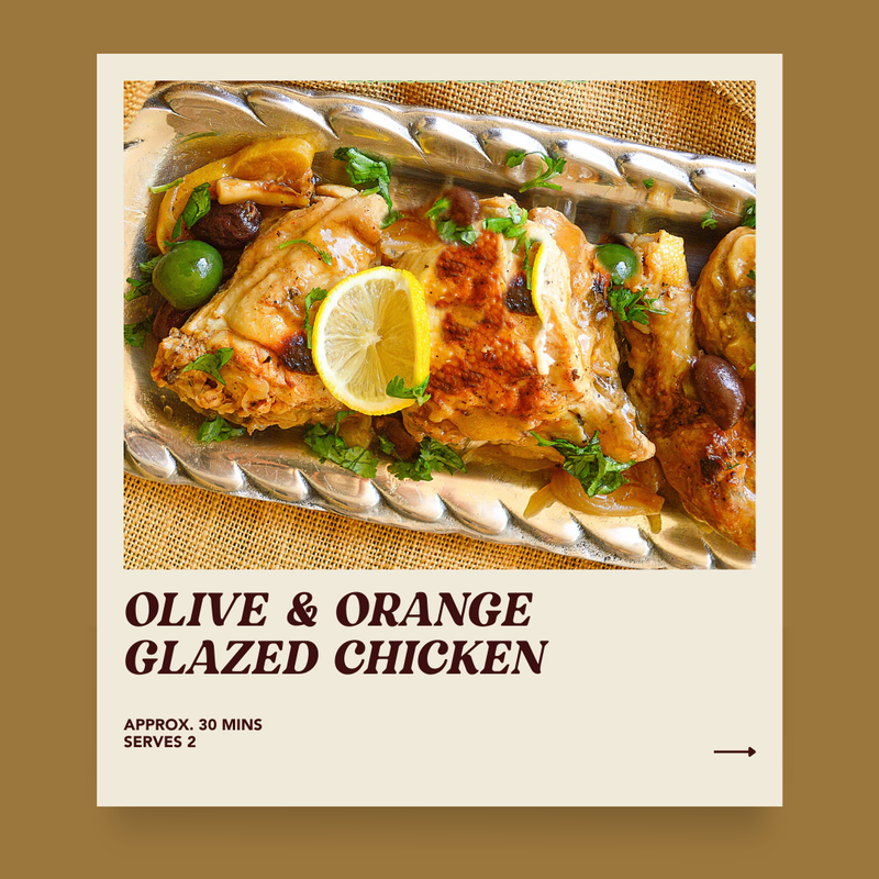 Olive & Orange Glazed Chicken