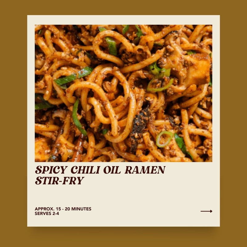 Spicy Chili Oil Ramen Stir-Fry