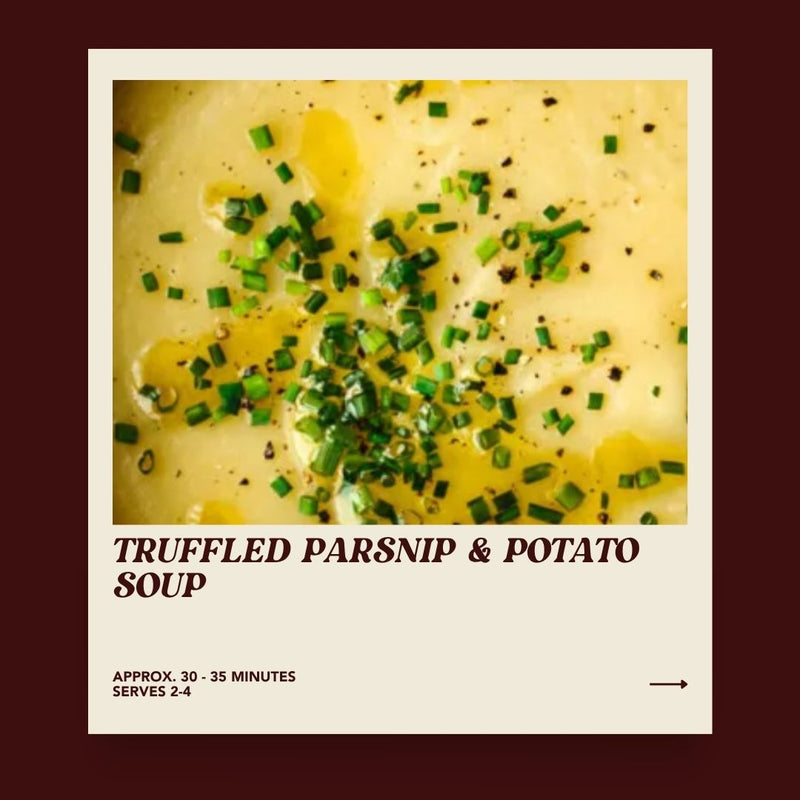 Truffled Parsnip & Potato Soup