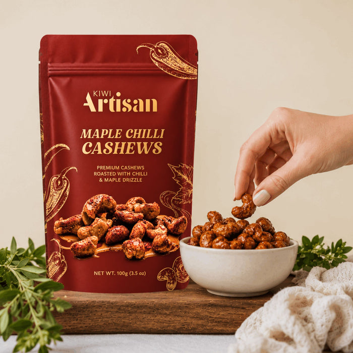 Maple Chilli Cashews