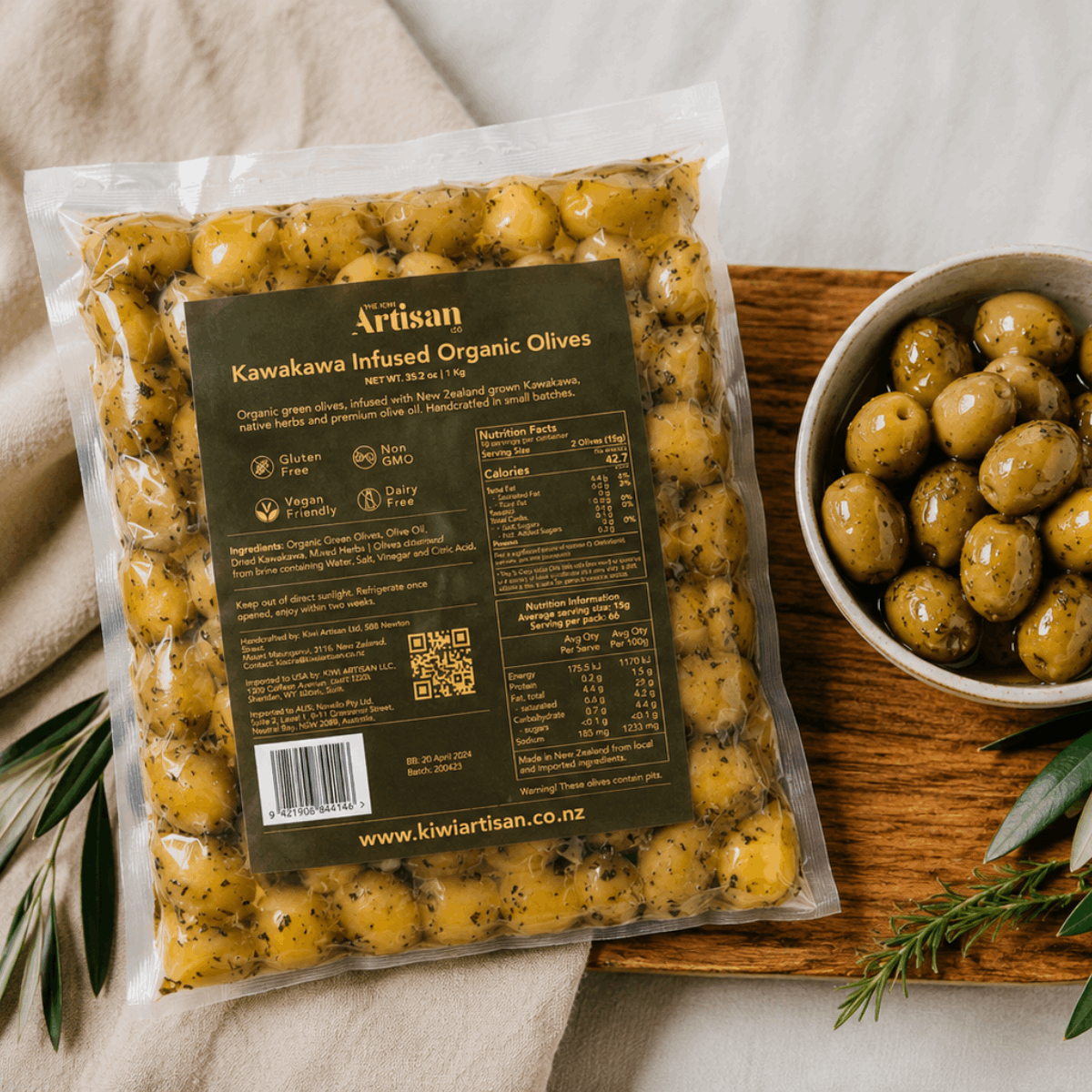 Infused olives 1KG Value Pack